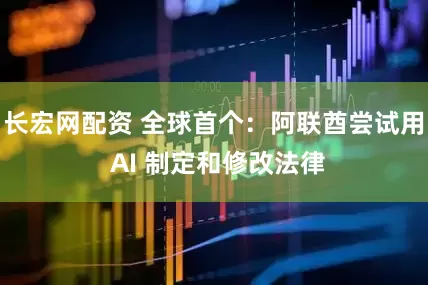 长宏网配资 全球首个：阿联酋尝试用 AI 制定和修改法律
