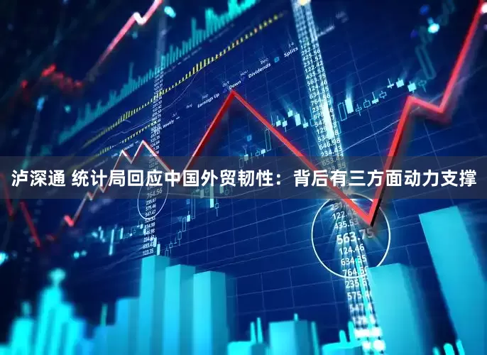 泸深通 统计局回应中国外贸韧性：背后有三方面动力支撑